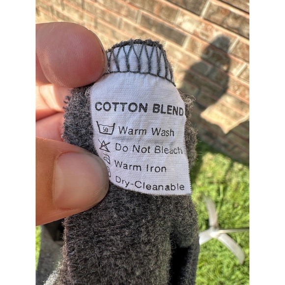 Vintage Bear International Red Sox Sweatshirt Mens Size Large Gray Red Pullover - Picture 9 of 11